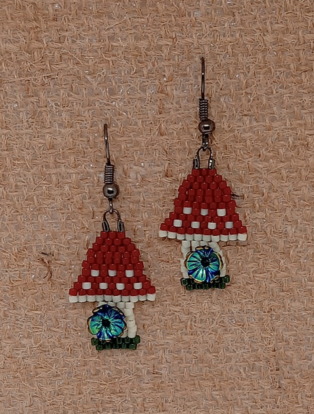 Mushroom Earrings AMANITA