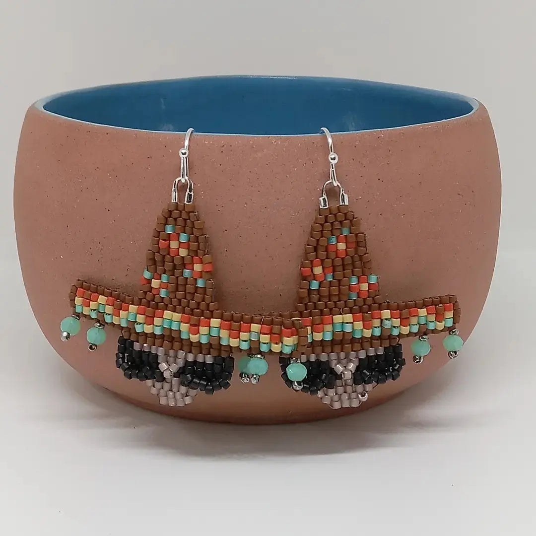 Sombrero earrings