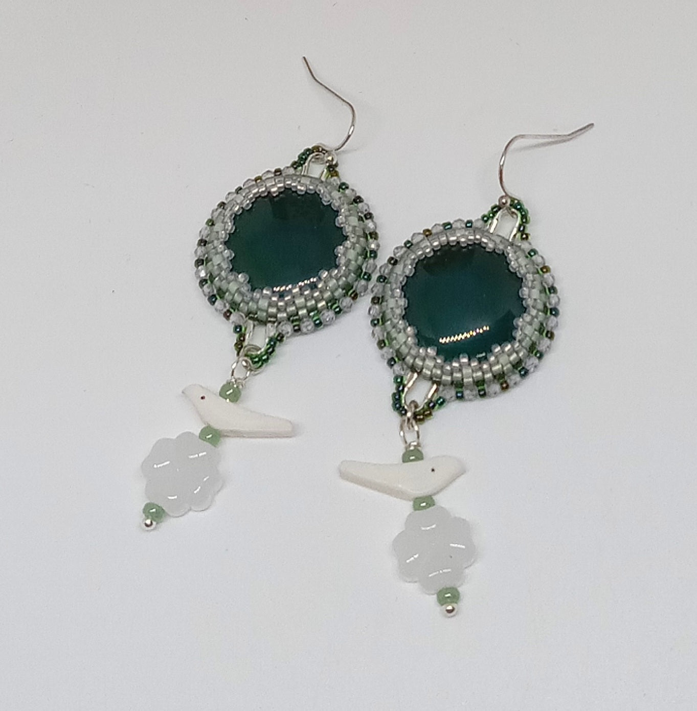 Patridge in a Pear Tree earrings